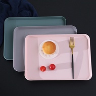 Food Plate Canteen Fast Food Plastic Rectangle Restaurant Serving Trays