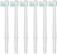 Replacement Tips for Waterpik Aquarius Water Flosser Waterpik Toothbrush Replacement Heads Toothbrush and Oral Irrigators (6 Brush Head Tips)