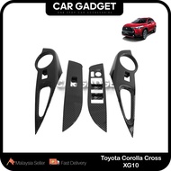 Toyota Corolla Cross 2020 - 2025 Interior Decoration Carbon Fiber Design Trim For Corolla Cross Car 