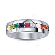 Navaratna 9K Gold Ring
