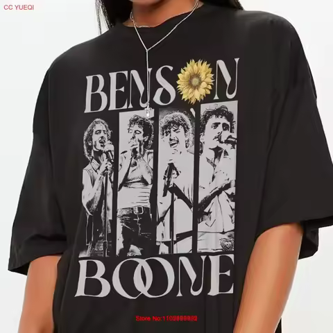 Benson Boone T Shirt Vintage Tour Album 2025 ConcerT Washed Casual Stretched Top For Everyday Wear h