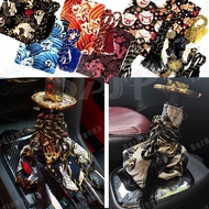 【Ready stock】Car Accessories JDM Style Canvas Samurai Shift Lever Knob Dust Cover Racing Samurai Shi