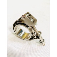 JDM  FULL Stainless Steel  QUICK RELEASE   V-Band 2 inch 3 inch 3.5 inch 4 inch