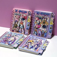 TW9 KPO Huntrix Notebook with Divider Booklet Cover with Shining Design