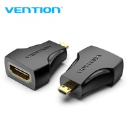 Vention AITB0 Micro HDMI Adapter 4K 30Hz 1080P to HDMI Female Converter for PS4 Camera HDTV