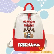 99 Nights in the forest School backpack