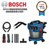 【台北益昌】全新款!!德國博世 BOSCH GAS 18V-10L 乾濕兩用吸塵器 旋風式 無線吸塵器 超強吸力(空機)