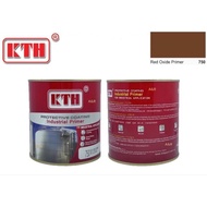 ￼5 Liter KTH Red Oxide Primer Paint (Anti - Rust / anti karat ) ｜Undercoat Kayu & Besi ｜Cat Besi / C