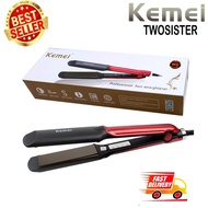 Kemei by Twosister เครื่องหนีบผม ทำผมตรงหรือเป็นลอน Kemei Professional Ceramic Hair Straightener KM-531