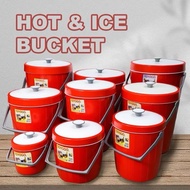 Mk.wares TOYOGO HOT & COLD BAVERAGE BUCKET 10ltr/13Ltr&21Ltr(Random Colour )BEKAS NASI & AIS_TONG NA