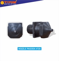 TORA Part Nozzle Pagoda Dalam 472 S - Sparepat Spray Gun Nozzle 472 S