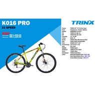 TRINX MTB 29er - K016 PRO 21 SPEED FRAME STEEL