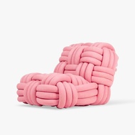 Knitted Fabric Art Unique Leisure Chair Influencer Creative Designer Living Room Furniture Knitted F
