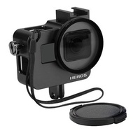 iGlobalStore - 相機金屬外殼保護殼 + 52mm UV過濾鏡，適用於 GoPro Hero 5 / 6 / 7