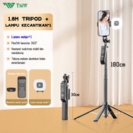 TNW S30 Tongsis hp Selfie Stick Bluetooth 4in1 Tongsis Gimbal Tripod -