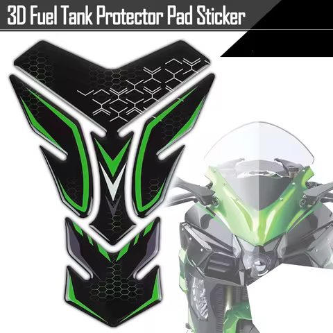 3D Motorcycle Body Fuel Tank Pad Protector Stickers Decal Accessories For Ninja400 Z900 Z1000 zx10r 