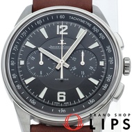 積家北極星系列計時腕錶 42毫米 Q9028471/842.8.C1.S 男士腕錶，不鏽鋼/皮革錶帶，黑色，拋光，成色極佳，附原廠錶盒和保固卡 [二手]