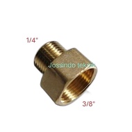 M1 connector/4 X F3/8 Brass M1 connection/4 X F3/8 Brass Brass adapter/ 1/4x3/8