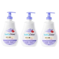 Baby Dove Calming Moisture Baby Wash (Chamomile Scent), 400ml, 3 Bottle