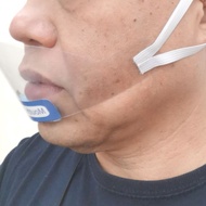 Face / Mouth Shield for Hygienic Preparation. Pelindung muka untuk kebersihan MS012