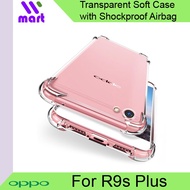 TPU Transparent Soft with Shockproof Airbag Case for Oppo R9s Plus