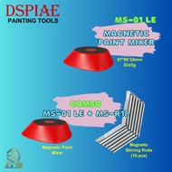 DSPIAE MS-01 LE Portable Magnetic Paint Stirrer Mixer Painting Tools Accessories
