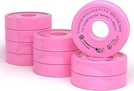 D.N. Group Enterprise Inc. 1296" (Four Times Longer) Pink Plumbers Teflon Tape, Gas Line Pipe Thread