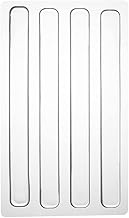 5 Sheets 20pcs Cabinet Door Bumper Clear Self Adhesive Rubber Stripe Bumpers Glass Table Top Anti Sl