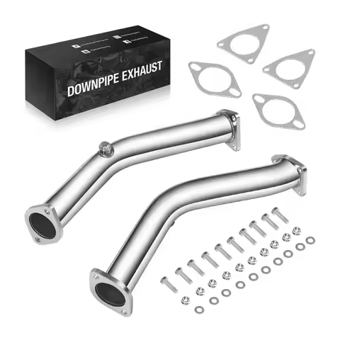 Stainless Steel Exhaust Manifold Header Exhaust Downpipe For Nissan 350Z/G35 Coupe 03-07 3.5L