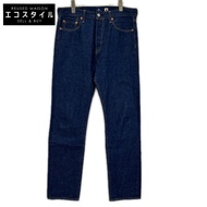 Levi's Indigo Made in Japan 501 Button-Fly Selvedge Denim Pants Size 30 [Used]