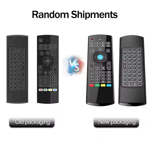 MX3 MX3-L Backlit Air Mouse Smart Voice Control 2.4G RF Wireless Keyboard Remote For X96 mini T9 A95