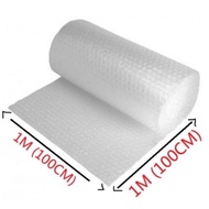 1 Meter x 1 Meter Bubble Wrap Single Layer 1 Meter x 1 Meter Bubblewrap Cheap *READY STOCK*