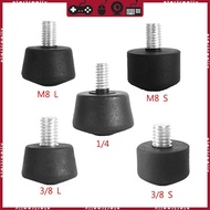 STA Antislip Foot Spikes for Tripods Monopod 3 8 Inches 1 4 Inches 8 Kits Universal Monopod Rubber F