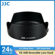 JJC ES-65B Reversible Lens Hood Compatible with Canon RF 50mm F1.8 STM Lens for Canon EOS R RP Ra R3