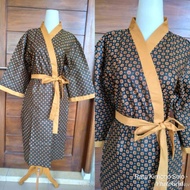 :0:0 ^0 ^0 ^O^ Classical Batik Kimono / Hotel Kimono / Sleeping Kimono / Bathrobe /