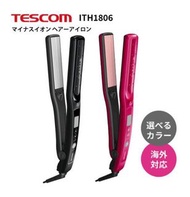 TESCOM (ITH1806)負離子直髮夾*(桃紅色）