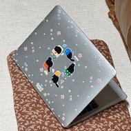 Shesell macbook(Glitter) Hide and Seek Air13 A3240 Pro13 M2/M3 Case For macbook Clear A2338