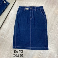 2-hand office jean skirt E73-D61