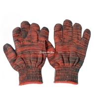 Multipurpose Cotton Knitted Hand Safety Glove / Batik Sarung Tangan