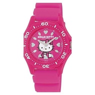 [Citizen Q&amp;Q] Watch Analog Hello Kitty Waterproof Urethane Belt VQ75-430 Women's Pink From JAPAN