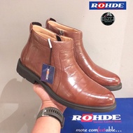 sepatu boots rohde 5406 brown original kulit asli