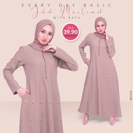 Jubah Muslimah Plain with Batu Designed ❀NEW ARRIVAL❀ - V1