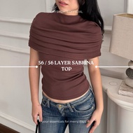 56 / 56 Layer Sabrina Top | Daybydate | Sabrina Top Sabrina Off Shoulder Sabrina Knit Top Sabrina To