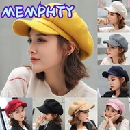 MEMPHTY Beret Hat Visor Hat Autmn Winter Fashion Baker Boy Hats Fedora Wool Caps