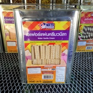 ขนมปังปี๊บ ขนมปังกรอบ VFoods วี ฟู้ดส์ มีให้เลือกหลากรส ปี๊บเล็ก 1.2 กก.