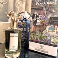 英國專Penhaligon's 潘海利根 新款香 獸首系列 WILLIAM PENHALIGON 盤羊  中性香氛 香水淡香精 75ml