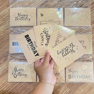 [RETAIL] Happy Birthday Greeting Card Best Wishes / Greeting Card Thank You Card/ Happy Birthday Gra