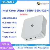 Beelink GTi14 UItra 185H/155H/GTi12 i9-12900H DDR5 M.2 PCIE Thunderbolt 4 WIFI6 BT5.2 Win11 MINI PC 