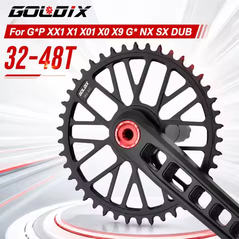 GOLDIX direct mount chainring for Sram XX1 X1 X01 X0 X9 NX SX DUB crankset 0mm offset Mountain Road 