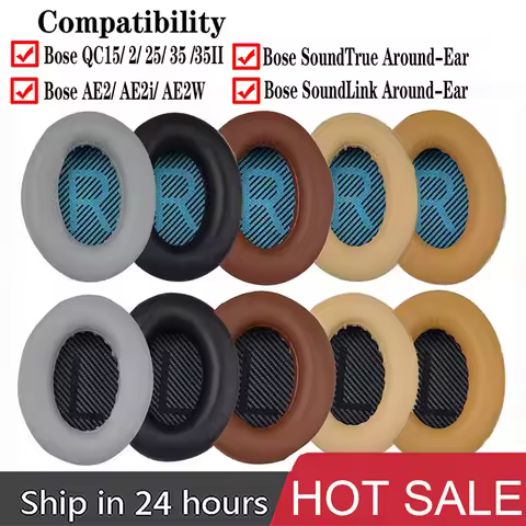 Replacement Earpads For BOSE QuietComfort QC 2 15 25 35 qc35 ii Ear Cushion BOSE QC35 QC25 QC15 AE2 